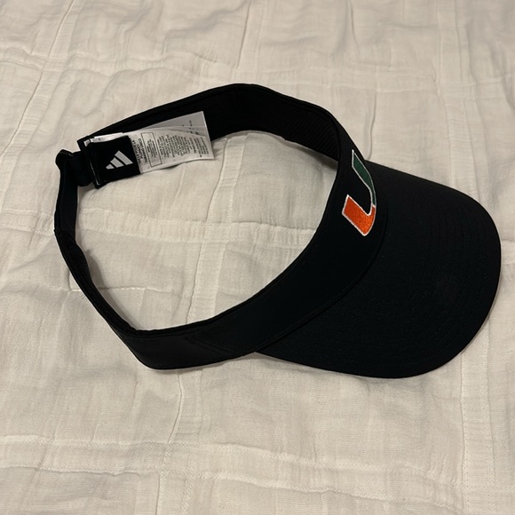 University of Miami visor-Adidas  brand new - Picture 2 of 4